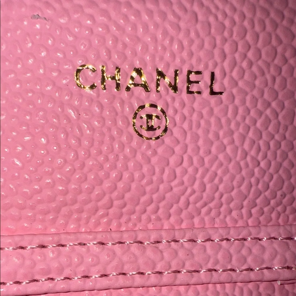 Chanel Pink Quilted Crossbody Wallet - Picture 7 of 10